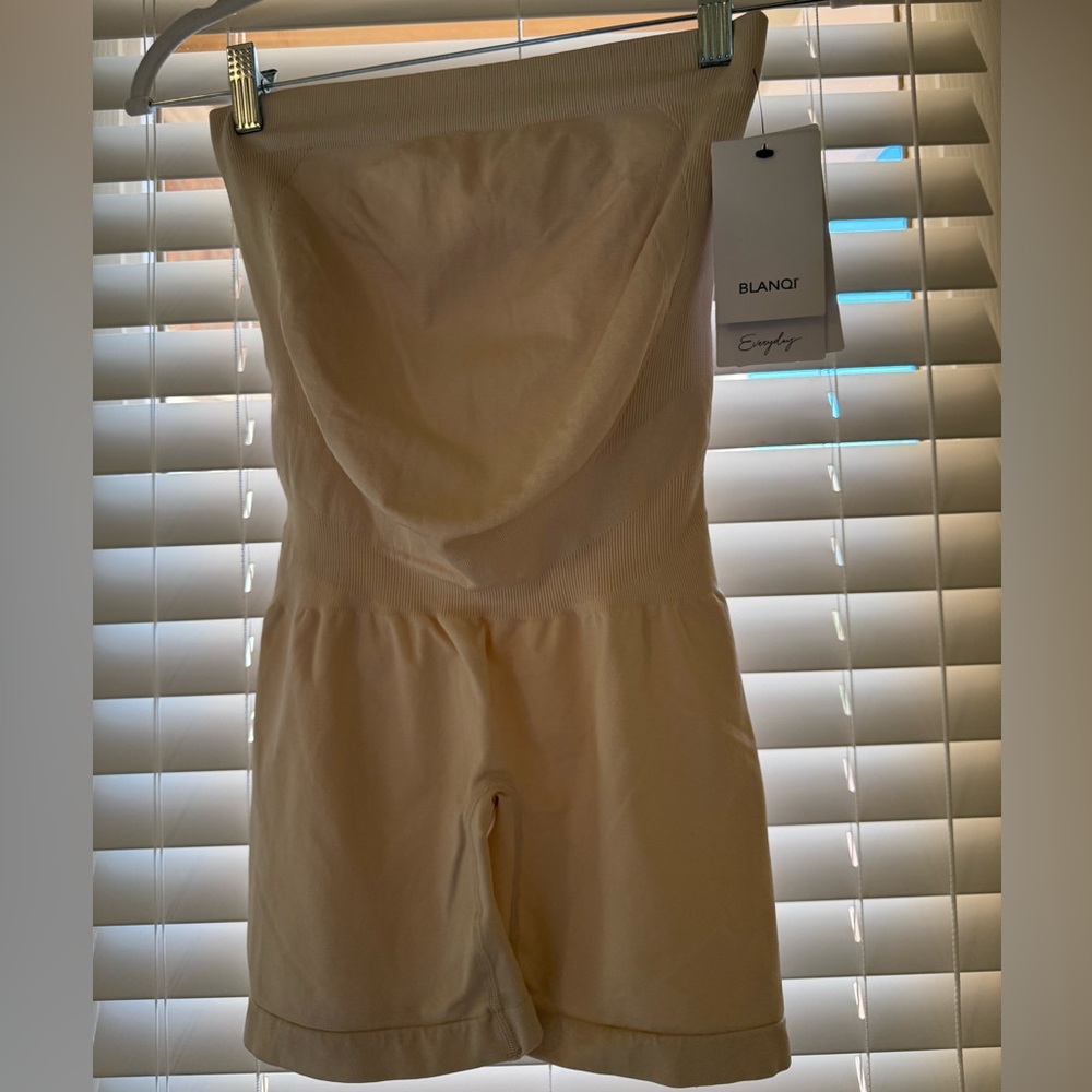 NEW-BLANQI Beige Maternity Pregnancy/Postpartum Compression Shapewear Shorts